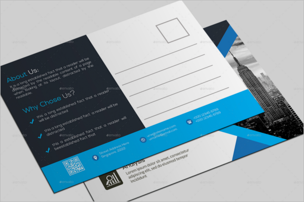 Corporate Postcard Design