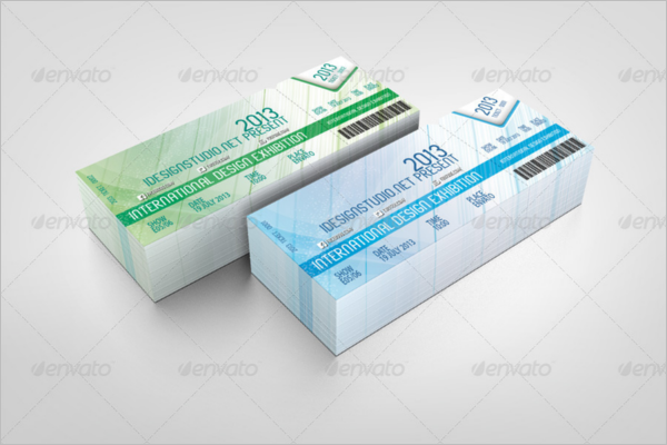 Coupon Ticket Mockup Template