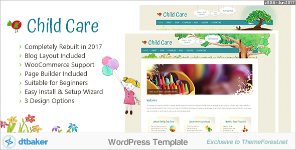 Creative Child WordPress Theme