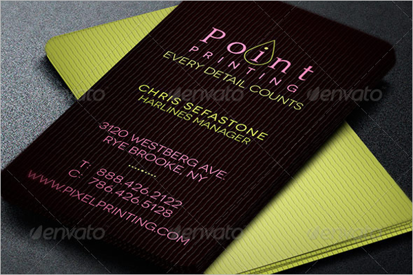 Creative Printer Business Card Template