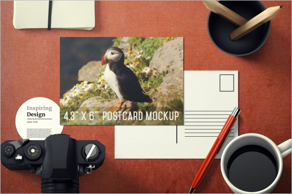 Customize Travel Postcard Template