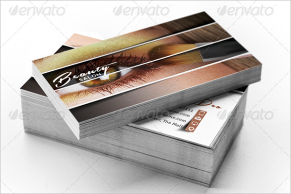Decorative Salon Business Card Design