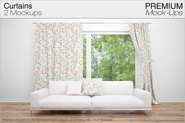 Download 44 Curtain Mockup Templates Free Psd Download