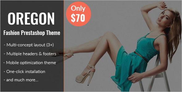E-Commerce Responsive Prestashop Theme
