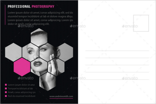 EditableÂ Photography Postcard TemplateÂ 