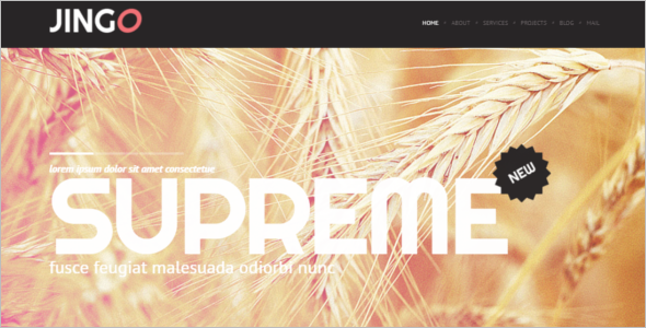 Elegant Agriculture WordPress Theme