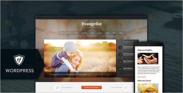 Elegant Church WordPress Theme