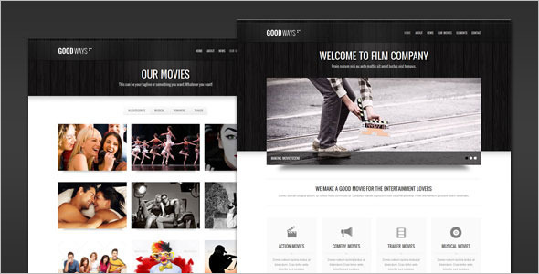 Entertainment Film WordPress Theme