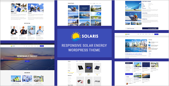Environmental Energy WordPress Theme