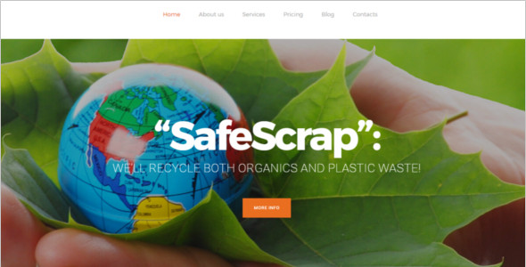 Environmental Services WordPress Theme