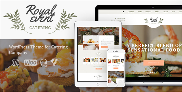 Event Planner Catering WordPress Theme