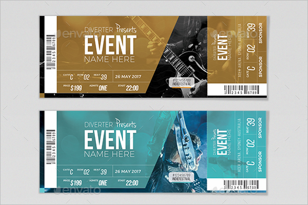 Event Tickets Template