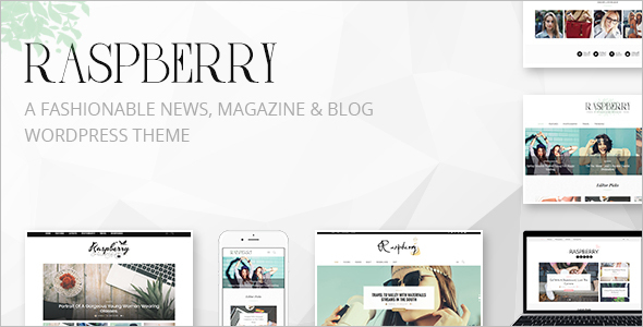 Fashion Entertainment WordPress Template