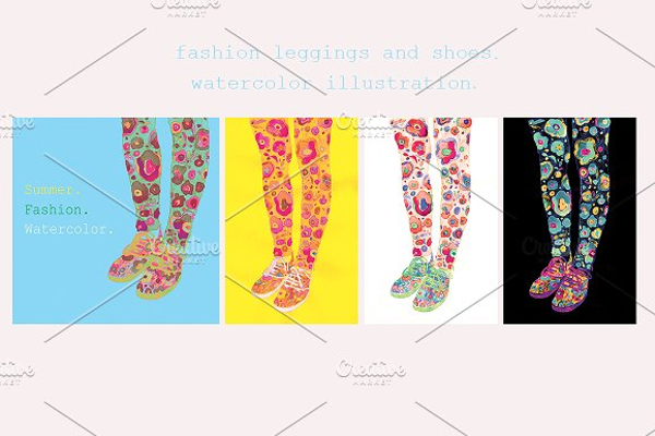 Fashion Leggings Mockup