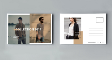 Fashion Postcard Templates