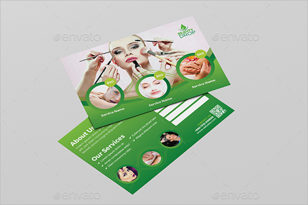 Fashionable Spa Postcard Design