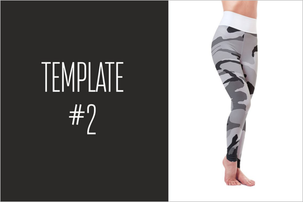 Fitness Legging Mockup Design