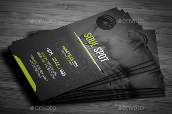 Fitness MemberShip Card Template