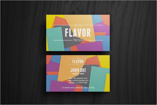Flavor Artist Business Card