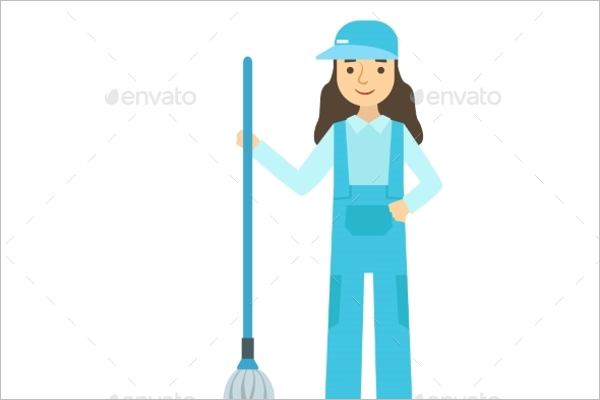 Floor Cleaning Uniform Design