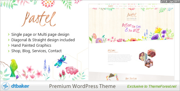 Floral Art WordPress Theme