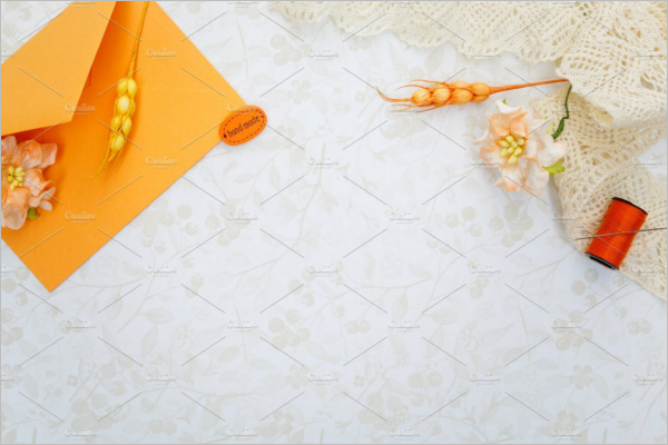FloralÂ Vintage Envelope Design