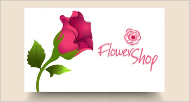 Flower Shop Business Card Templates