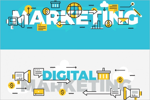 Free Digital Marketing Banner Design
