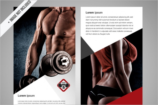 Free GYM Brochure Template