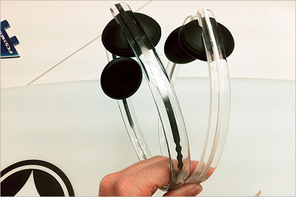 Free Transparent Headphones Design