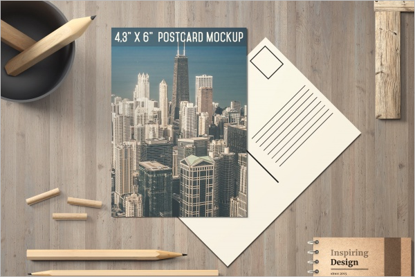 Free Travel Postcard Template