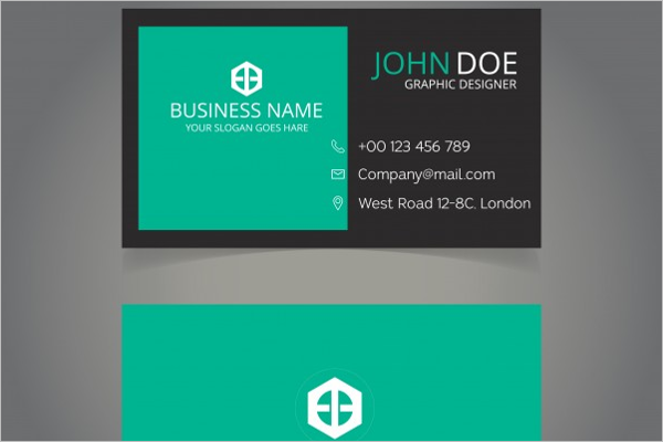 Free Vector artist business card