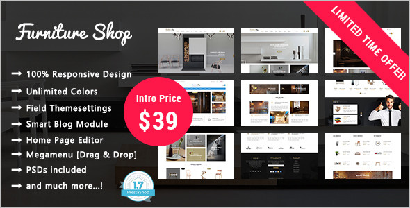 Furniture Shop Prestashop Theme