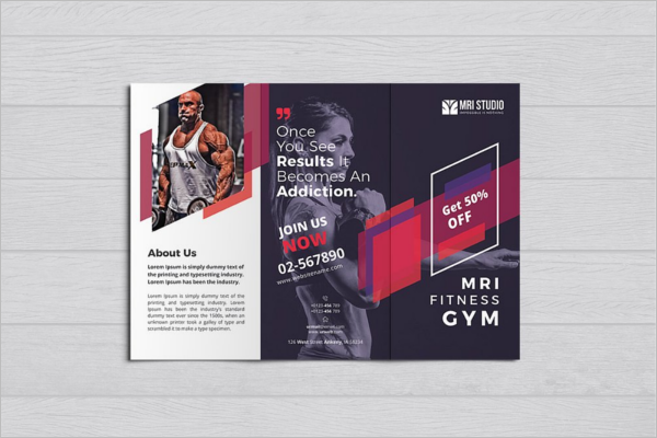 GYM Brochure Model