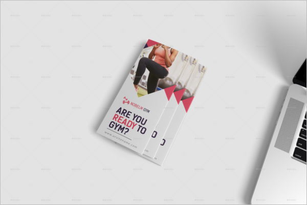 GYM Layered Brochure Design
