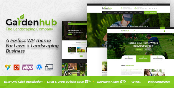 Garden WordPress Template