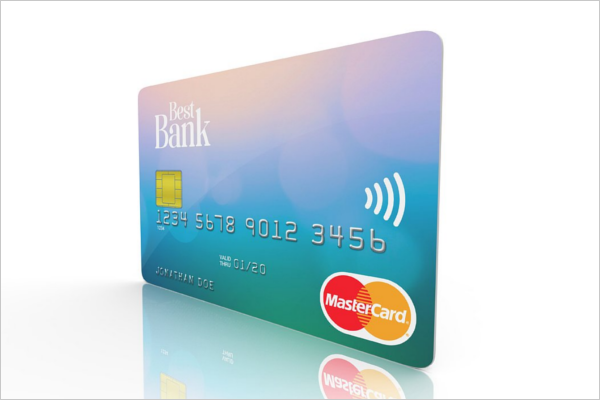HD Credit Card Mockup Template