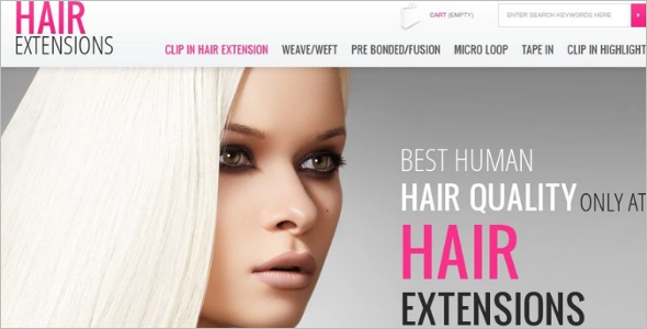 Hair Color PrestaShop Theme