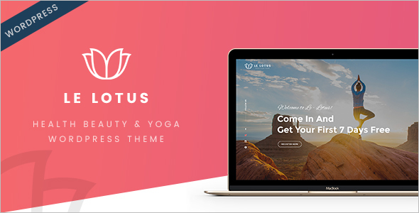 Health Beauty & Yoga WordPress Theme