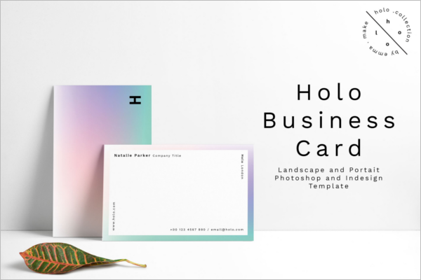 Holo Business Card Design