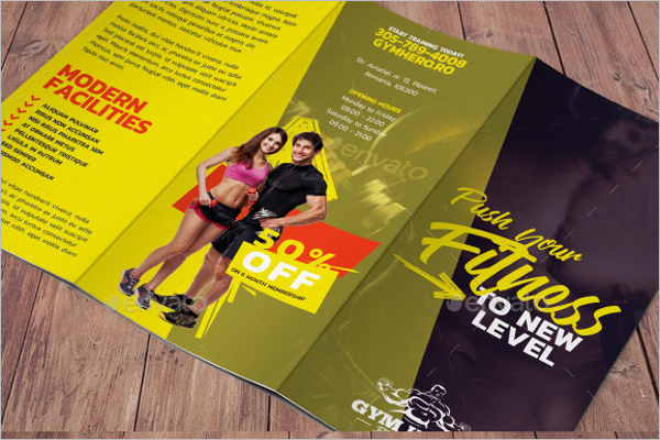 Informational GYM Brochure Template