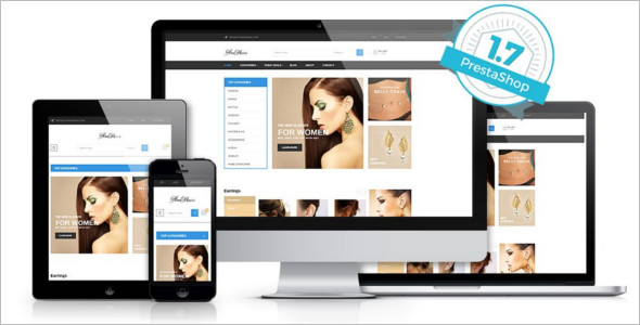 Jewelary Responsive PrestaShop 1.7 Theme