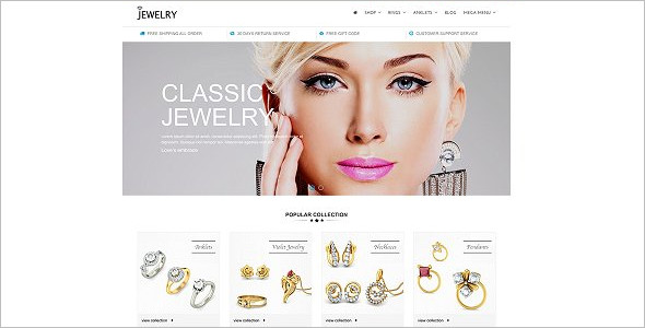 Jewelry Responsive Prestashop 1.7 Theme