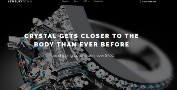 Jewelry Store PrestaShop Template