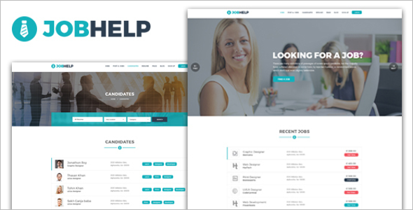 Job Applicant WordPress Theme