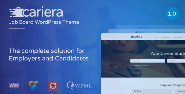 Job Employer WordPress Theme