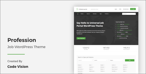 Job Portal WordPress Themes Free & Premium Templates