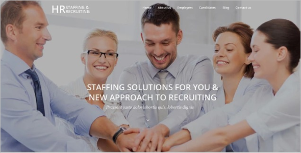 Job Portal PSD WordPress Theme