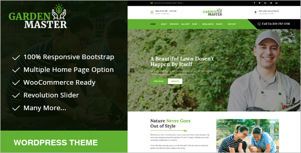 Landscaping Multipurpose WordPress Theme