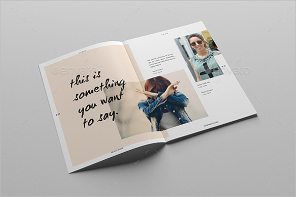 Lookbook Magazine Mockup